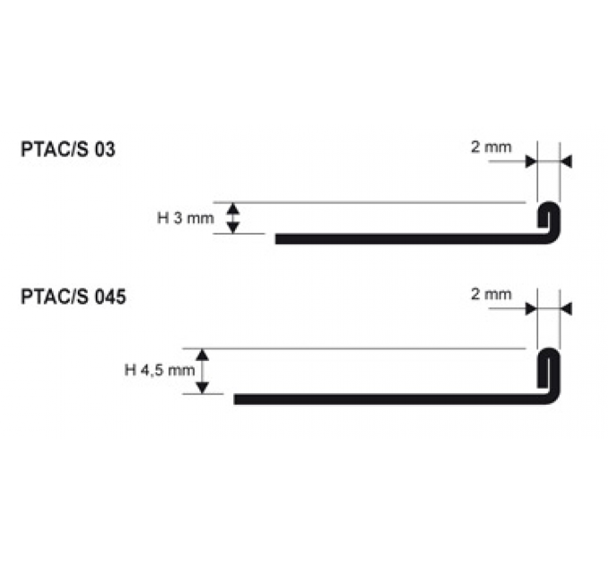 Профиль из нержавеющей стали PTAC