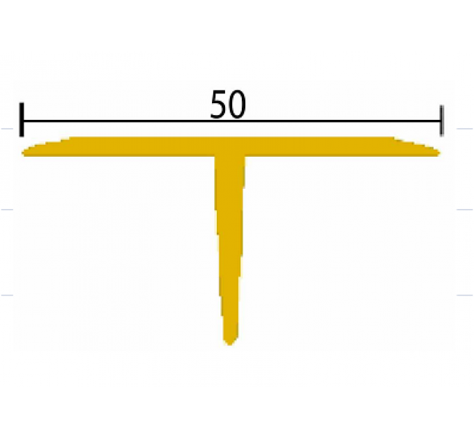 Латунный профиль Pawotex 50 мм